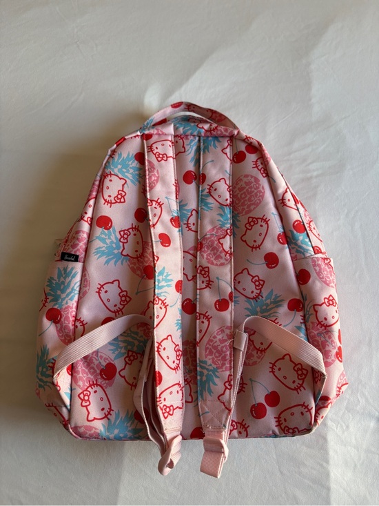Herschel Hello Kitty Pink Tropical Full Size Backpack Kawaii School Work Bag main image 9